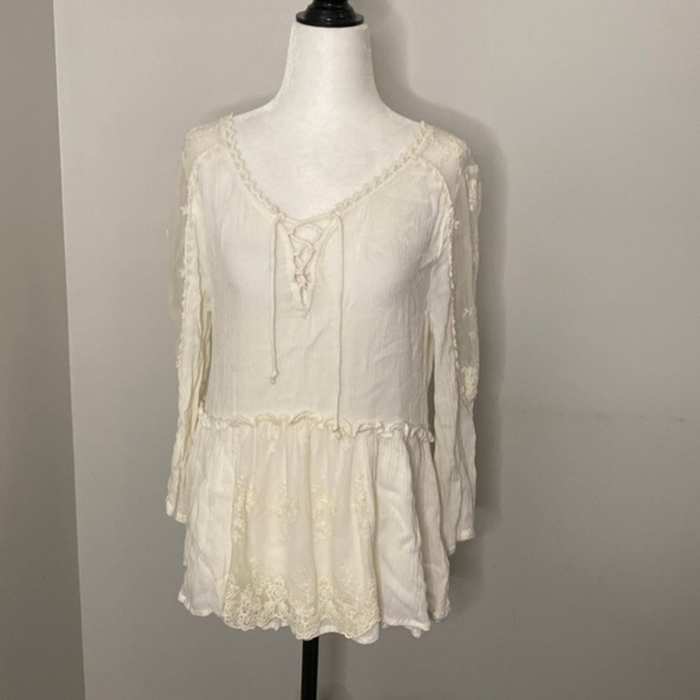 Free People‎ Lace Blouse